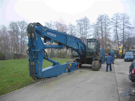 Hitachi Zaxis Fotos Seite Hitachi Baumaschinen Bau