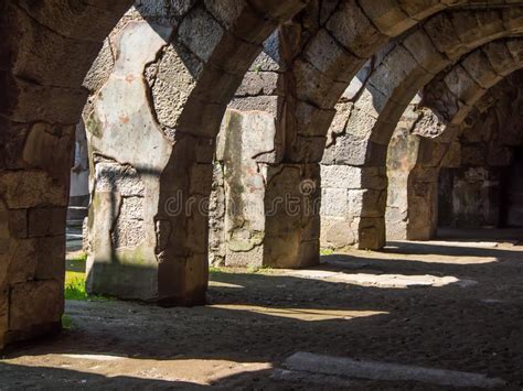 Agora Archeological Site Ruins in Izmir Stock Image - Image of built ...