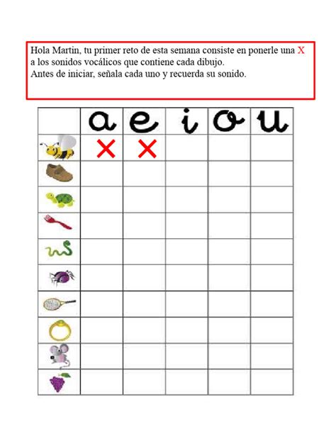 Desafío De Conciencia Fonética Pdf