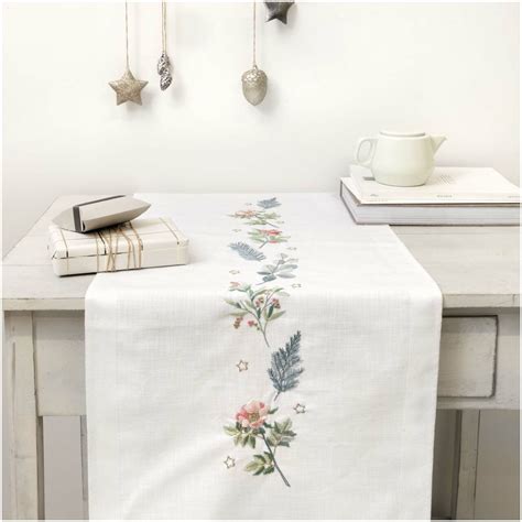 Rico Design Xmas Branches Table Runner Embroidery Kit 45x100cm