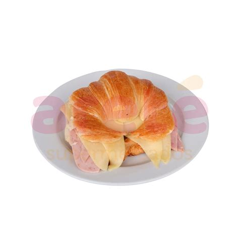 Croissant De Jamon Y Queso X Un