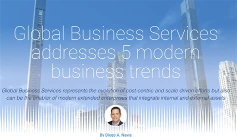 Global Business Services Addresses 5 Modern Business Trends