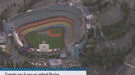 Dodgers View Of Stadium Amid Storm Has Social Media 47 Off