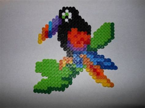 Perler Bead Magnet Toucan By BassetMamaMcG Strijkkralen Projecten