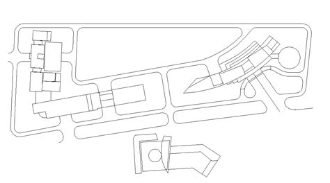 Free Download Building Key Plan CAD Drawing - Cadbull