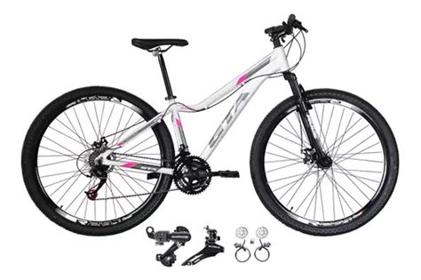 Bicicleta 29 Gta Feminina Câmbio Shimano 24v Freio Hidráulic