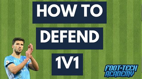 How To Defend 1v1 Body Position YouTube