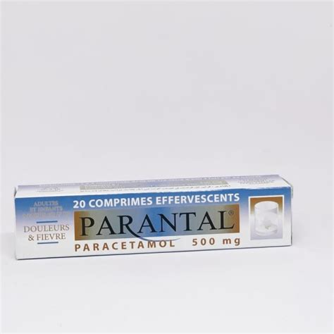 PARANTAL CO 500MG B20 COMP EFFER Sopha Sahara