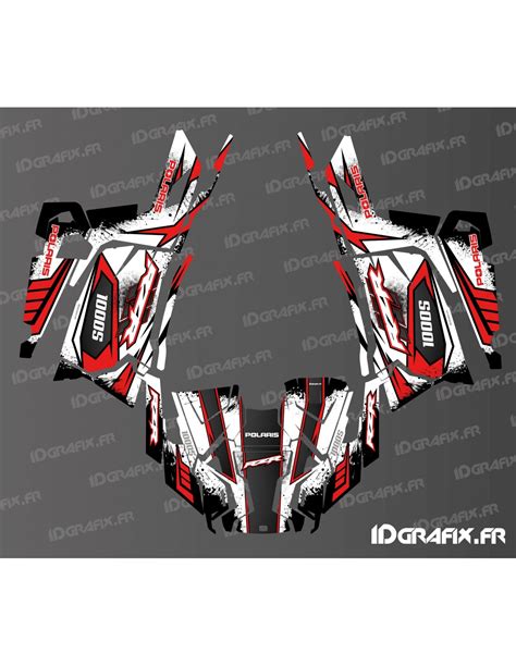 Kit D Coration Monster Flash Edition Vert Idgrafix Polaris Rzr