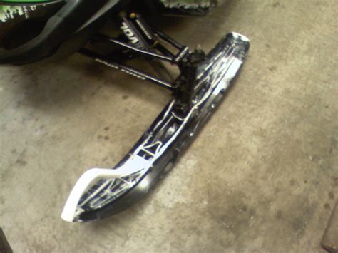 F1000 Skis Again Hardcore Sledder