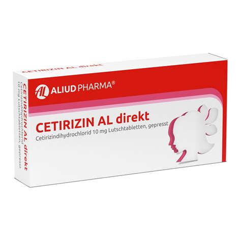 Cetirizin Al Direkt Lutschtabletten St Ck Online Kaufen