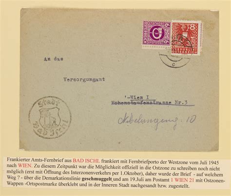 Postst Ck Sterreich Kurier Schmuggelbriefe Briefmarken Und