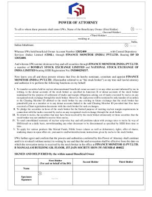 Fillable Online Free Power Of Attorney POA Forms 12 PDFWord Fax