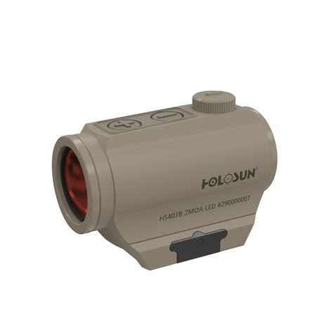 HOLOSUN® Micro reflex sights – small but effective