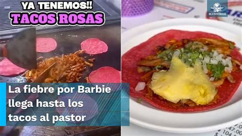 Tacos al pastor con temática de Barbie en CDMX cuánto cuestan y dónde