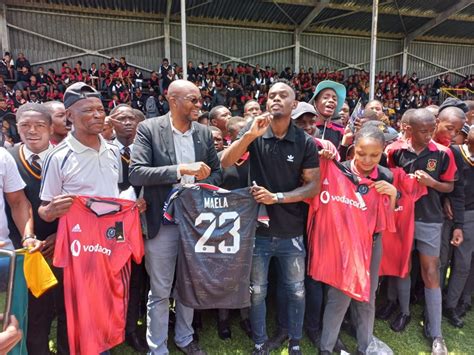 Orlando Pirates Captain Innocent Maela Gives Back To Hometown Community