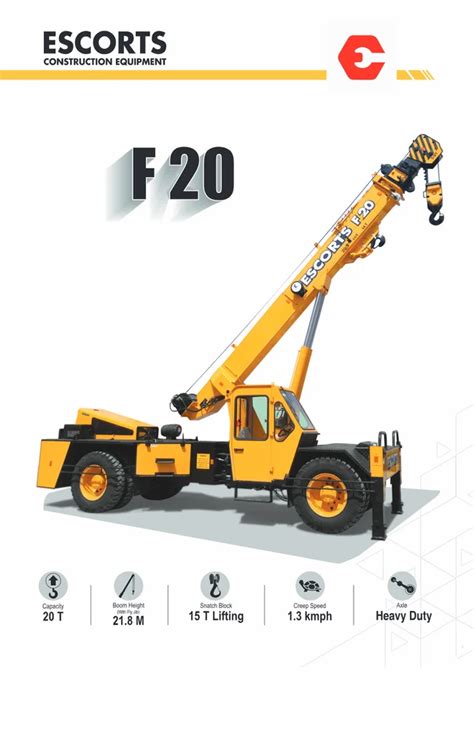 Escort Kubota Hydraulic Crane F At Rs Piece Escorts