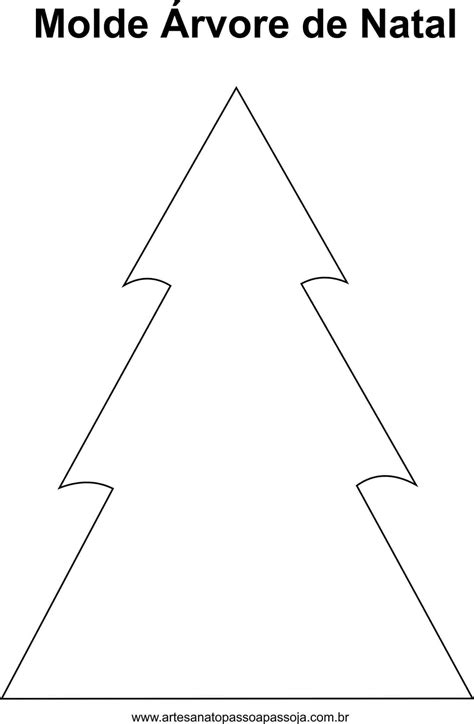 Molde Arvore Para Imprimir - 9