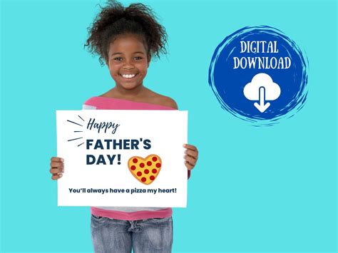 Fathers Day Printable Sign Digital Download Fathers Day T