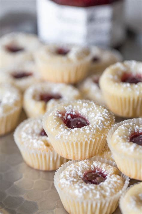 Mini Raspberry Almond Tarts - Lovely Little Kitchen