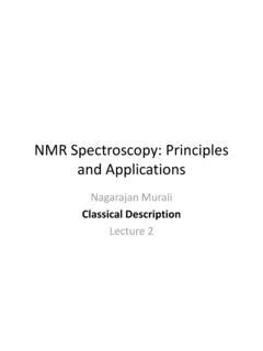 NMR Spectroscopy: Principles and Applications / nmr-spectroscopy ...