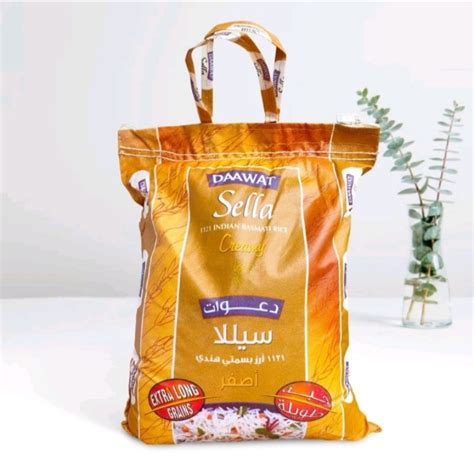 Jual Beras Basmati Daawat Premium Creamy Sella 5 Kg Murah Shopee