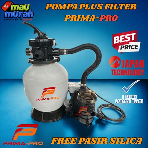 Jual PAKET POMPA AIR KOLAM RENANG 1 2 Hp SAND FILTER PRIMAPRO PASIR