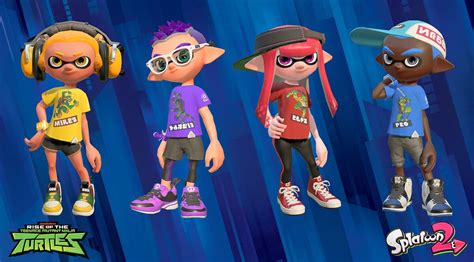 File Mikey Donnie Raph Leo Inklings Inkipedia The Splatoon Wiki