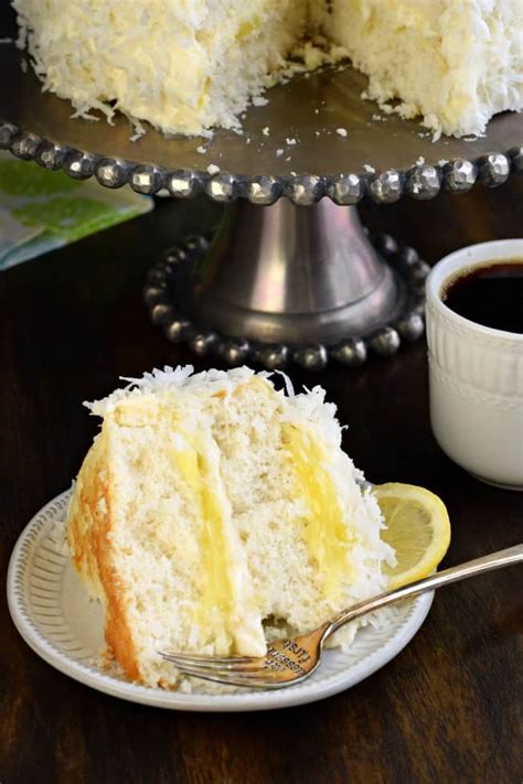 Lemon Coconut Cake Recipe Shugary Sweets