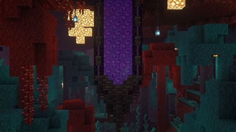 How to make a Nether portal sword in Minecraft