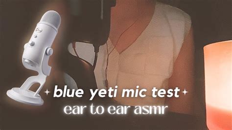 First Video W Blue Yeti Mic Whispered Rambling Binaural Asmr