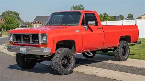 1973 Gmc Sierra Grande Pickup Vin Tcy143z509553 Classiccom