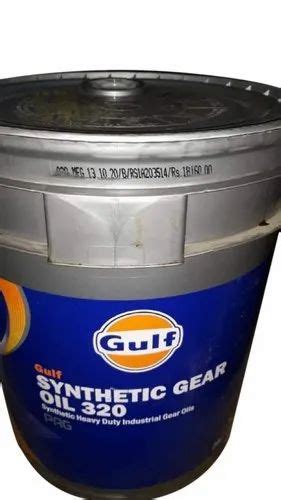 Gulf Synthetic 320 Gear Oil Unit Pack Size 20 Litre At 350 Litre In