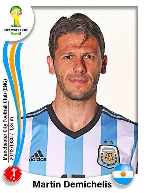 Martin Demichelis Futbol Mundial Brasil 2014 Fifa