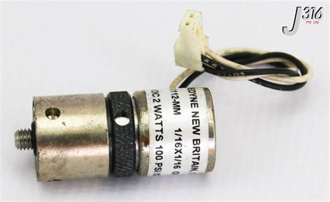17491 PREDYNE SOLENOID VALVE, 24VDC, 2W, 100PSI EH3112-MM – J316Gallery