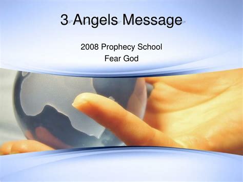 Ppt 3 Angels Message Powerpoint Presentation Free Download Id5689914