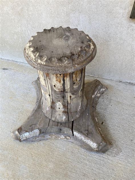 Antique Architectural Wood Pedestal Plinth 2 Available For Sale At 1stdibs