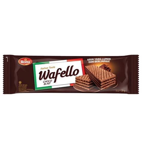 Jual Wafello Wafer Choco Blast G Shopee Indonesia