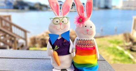 Diy Dress Up Easter Bunny D Cor Dollar Tree