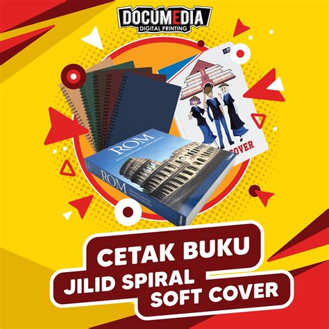 Jual Cetak Buku Jilid Soft Cover Lem Panas Spiral Shopee Indonesia