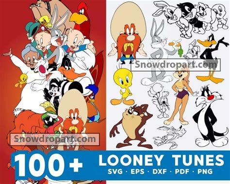 Looney Tunes Svg Bundle Looney Tunes Svg Baby Toons Svg