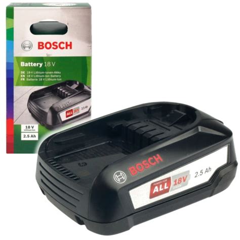 Akumulator PBA 18V 2 5Ah Litowo Jonowy BOSCH 1600A005B0 Cena