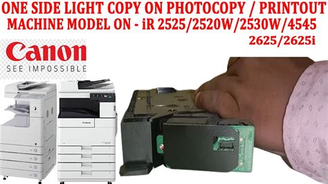 How To Clean Laser Unit On Canon For Light Copies Ir