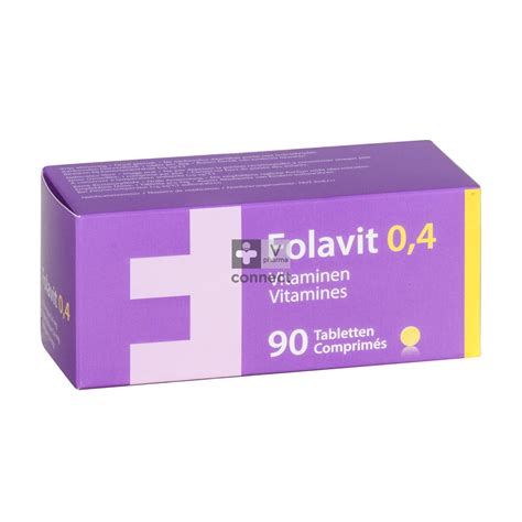 Folavit 0 4 mg 90 Comprimés