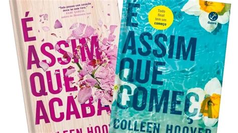 História pesada e best seller qual a ordem dos livros É Assim que Acaba