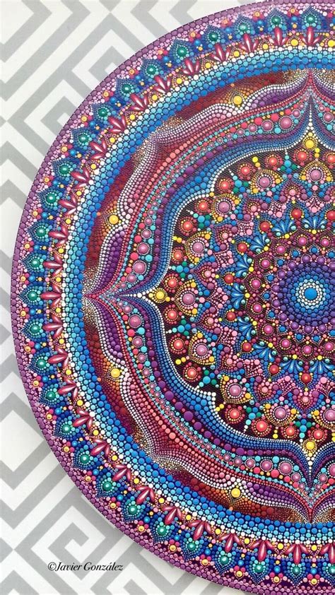 Original Mandala Painting Mandala Painting Mandala Design Art