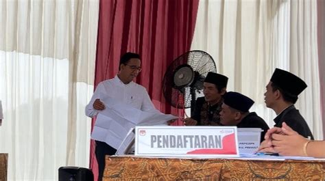 Anies Sempat Kembalikan Surat Suara Ke Panitia Sebelum Nyoblos Gara