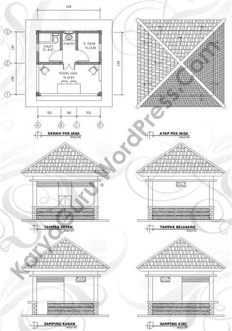 Tampak Atas Atap Desain Tata Letak Arsitektur Gambar Arsitektur