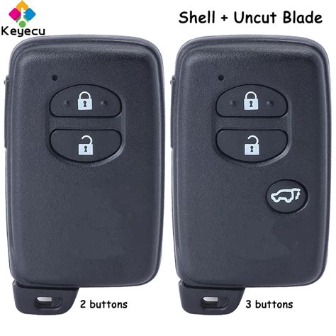 Keyecu Replacement Remote Car Key Shell Case With 2 3 Buttons With