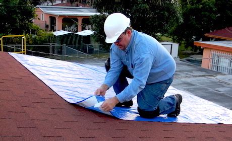 Self-Adhesive Roof Tarp | Easy Installation Roof Tarp | UTARPit™